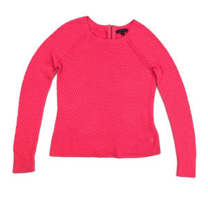 American Eagle Coral Knit Sweater Size M